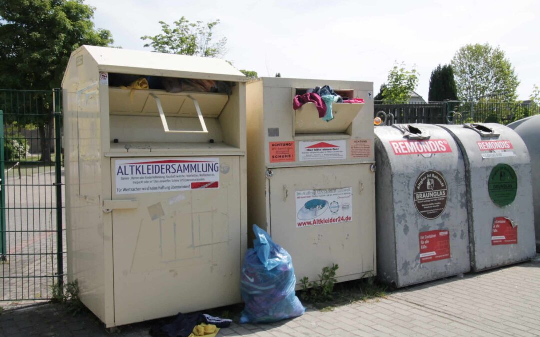 Hinweis zur Altkleidersammlung