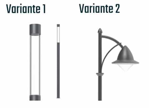 Welche Lampen in der Hauptstraße?